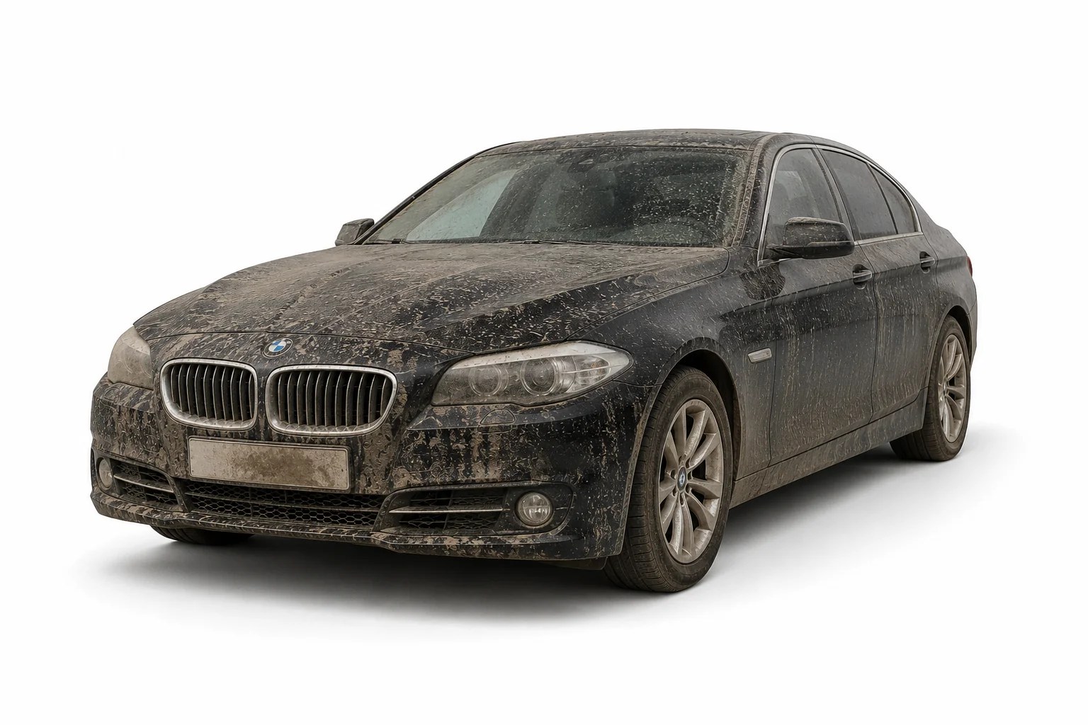 Vehicle before 360 treatment